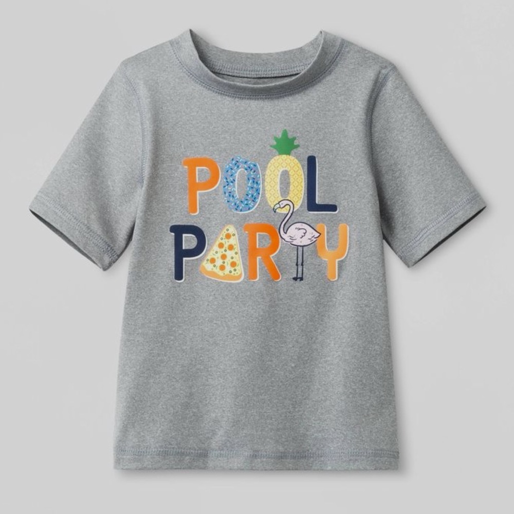 👦🏻👧🏻NWT UPF 50+ Cat & Jack rash guard 18 mo